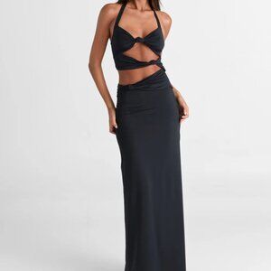 NWOT Sasha Therese Oralia Dress Black Size Small